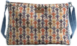 Maison d' Hermine Hand Bag Cotton Adjustable Shoulder Strap Cross Body Bag Tote purse with Zippered & Slip Pockets