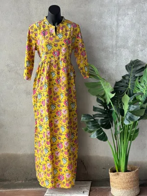 Maternity Printed cotton nighty