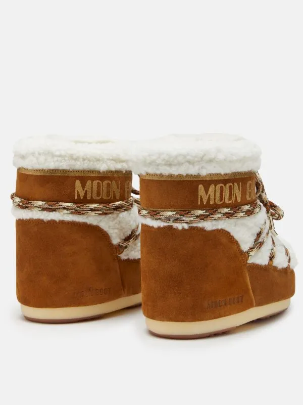 MB Icon Low Shearling - Whisky/Off White