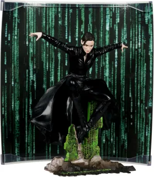 McFarlane Toys - Trinity (The Matrix) 6in Posed Figure, Movie Maniacs