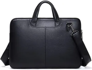 Men Briefcase Male BusinessLeather Laptop Bags Office Man Handbags for Documents Portfolio Bag