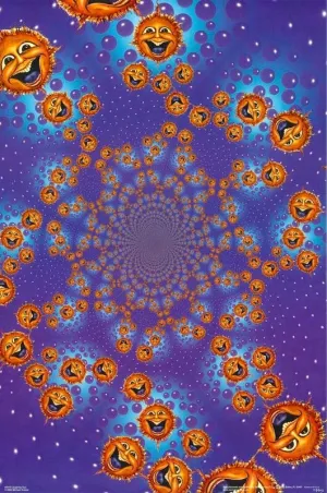 Mike DuBois - Laughing Sun - Poster