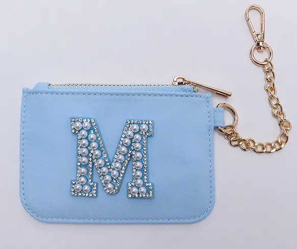 Mini Nylon Keychain Coin Purse