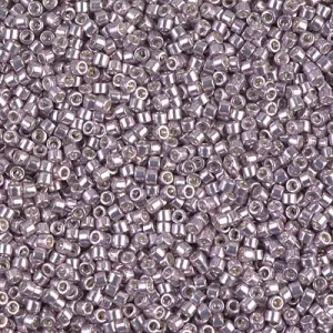 Miyuki Delica Beads 11/0 - DB0429 Galvanised Light Smoky Amethyst