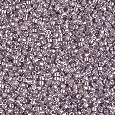 Miyuki Delica Beads 11/0 - DB0429 Galvanised Light Smoky Amethyst