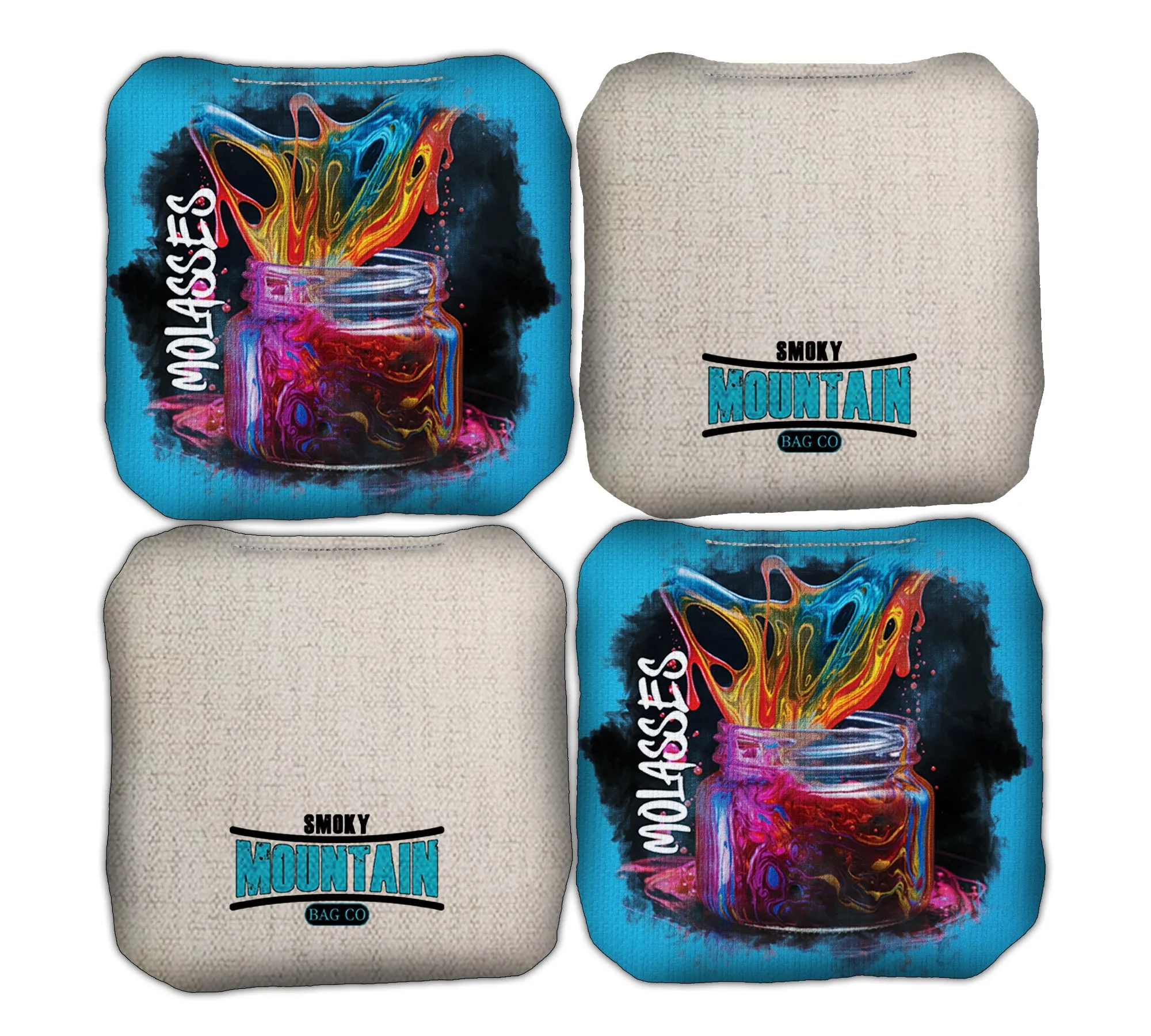 Molasses (Carpet) - Professional Cornhole Bags - Set of 4 Bags - Speed 3/5