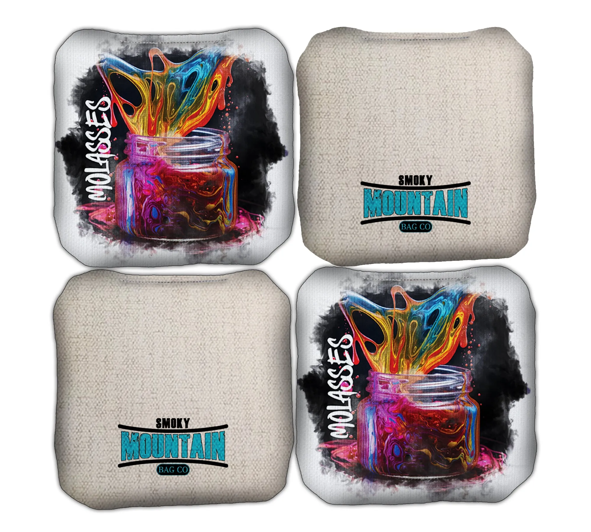 Molasses (Carpet) - Professional Cornhole Bags - Set of 4 Bags - Speed 3/5