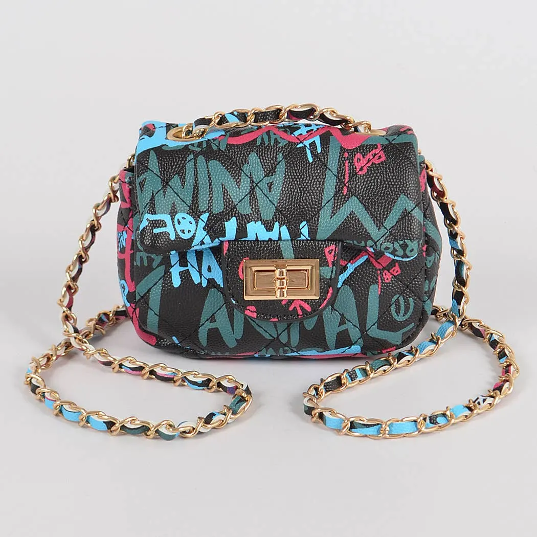 Multi Fonts Gradient Clutch