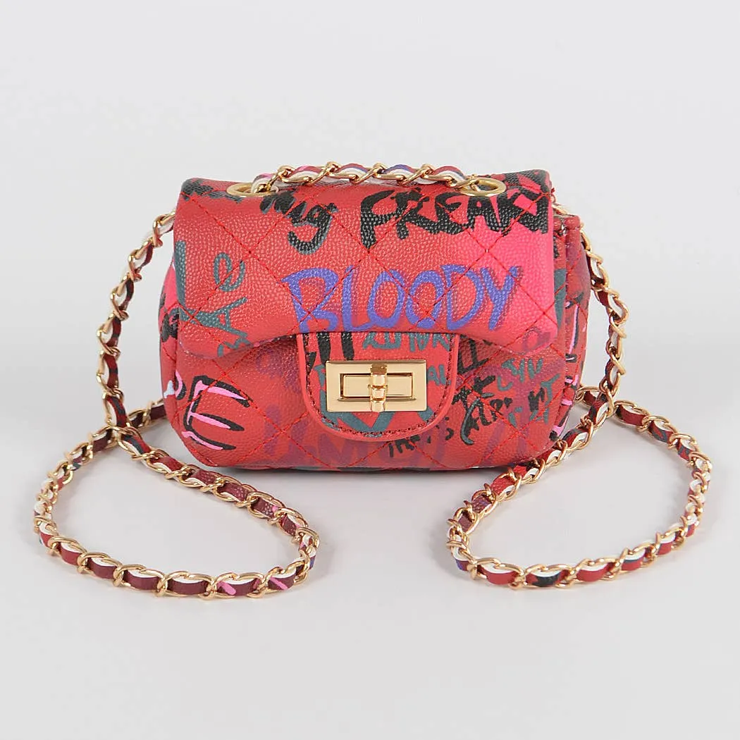 Multi Fonts Gradient Clutch