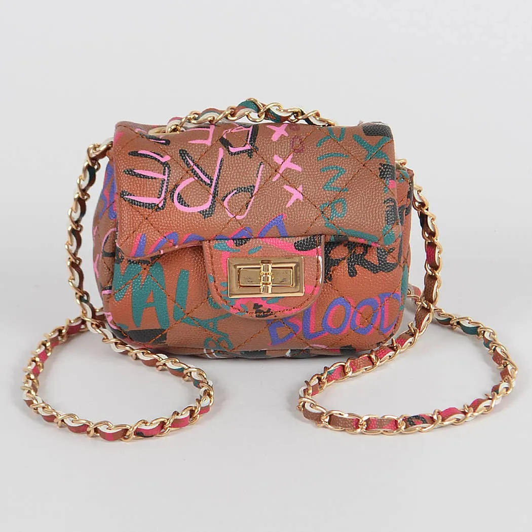 Multi Fonts Gradient Clutch