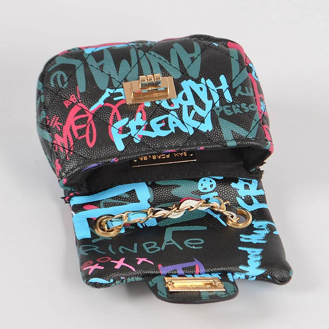 Multi Fonts Gradient Clutch