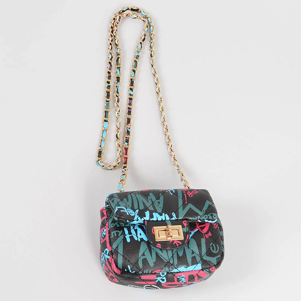 Multi Fonts Gradient Clutch