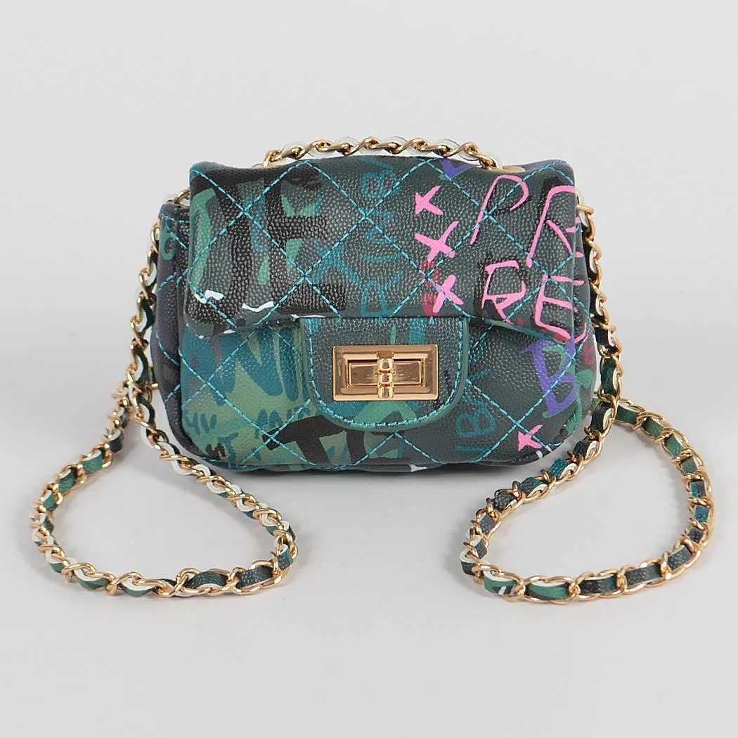 Multi Fonts Gradient Clutch