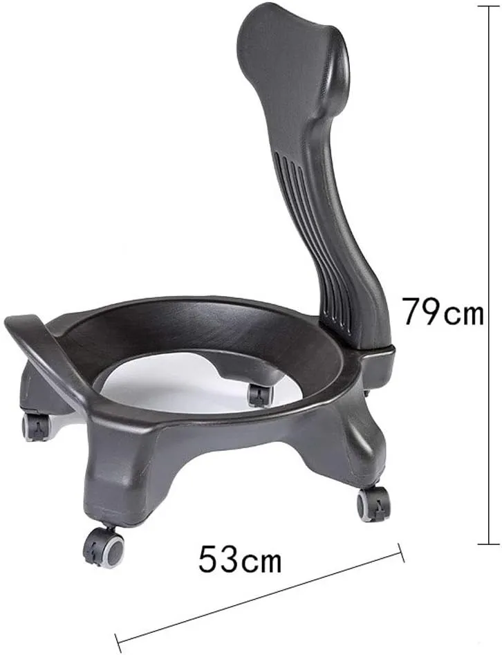 Multifunction Yoga Ball Chair - 55cm Anti-Burst Anti-Slip Swiss Ball for Pregnancy, Balance, Pilates or Birthing Therapy,Use at Office, Gym or Home