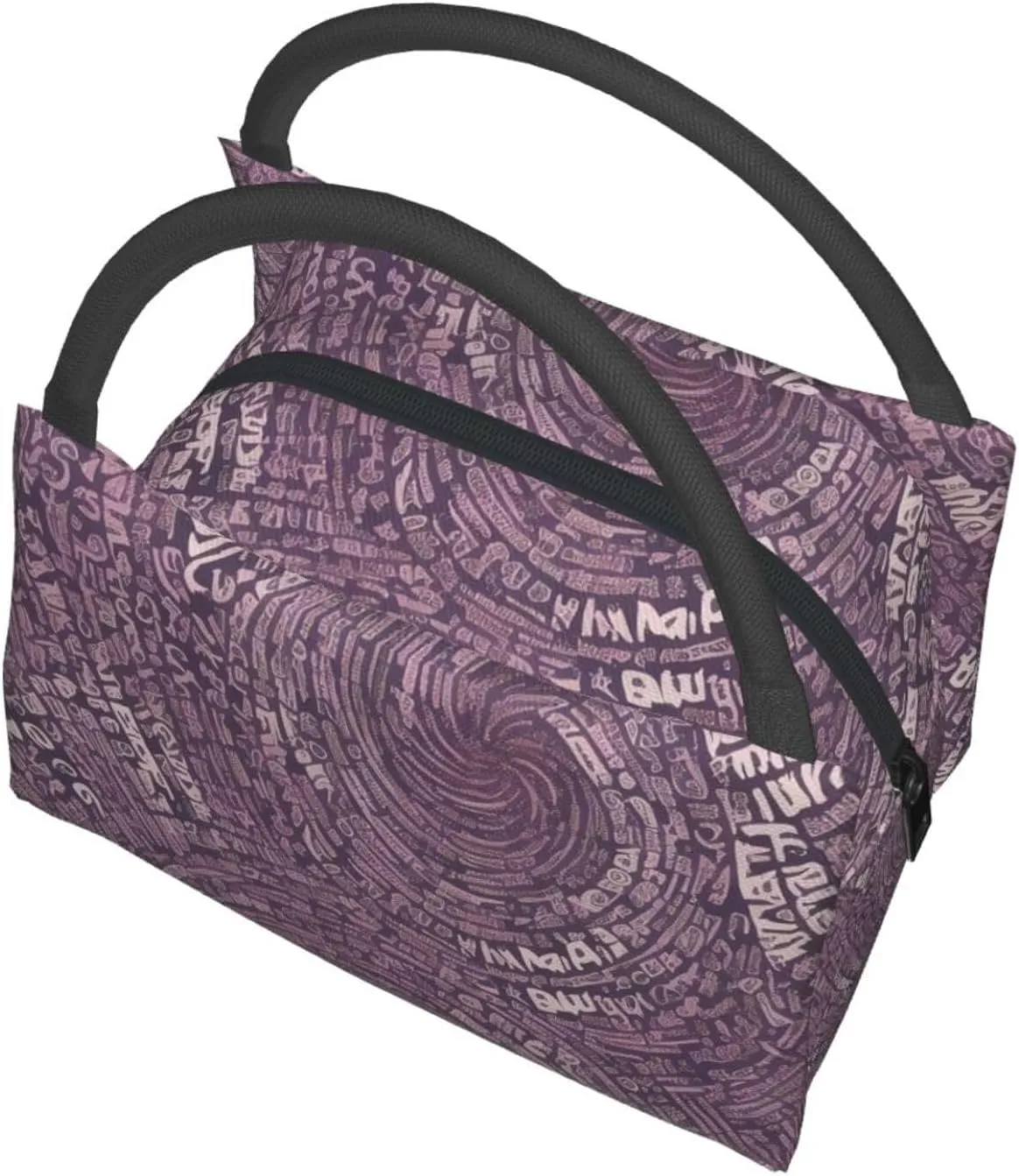 Musical Notation Print Patterns Lunch Bag For Women & Men Insulated Lunch Tote Bag Reusable Lunch Boxes For Work Travel Picnic