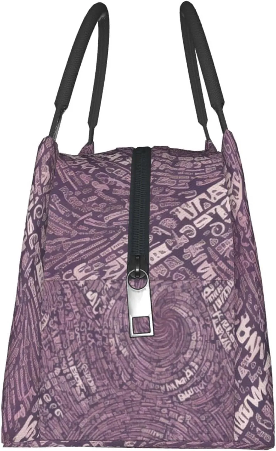 Musical Notation Print Patterns Lunch Bag For Women & Men Insulated Lunch Tote Bag Reusable Lunch Boxes For Work Travel Picnic