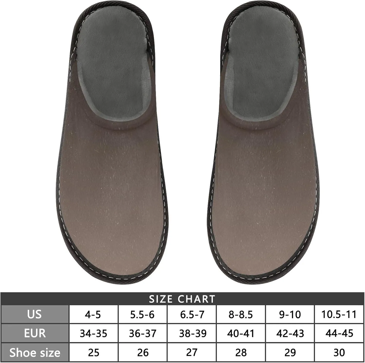 Navy Blue Green Gradient House Slippers for Women Men Non-Slip Winter Slippers