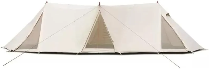 NIEH Large Outdoor Canopy Camping Tent Rainproof Awning Oxford Cloth Material Rainproof and Sunshade Windproof and Stable Shading Area 45㎡