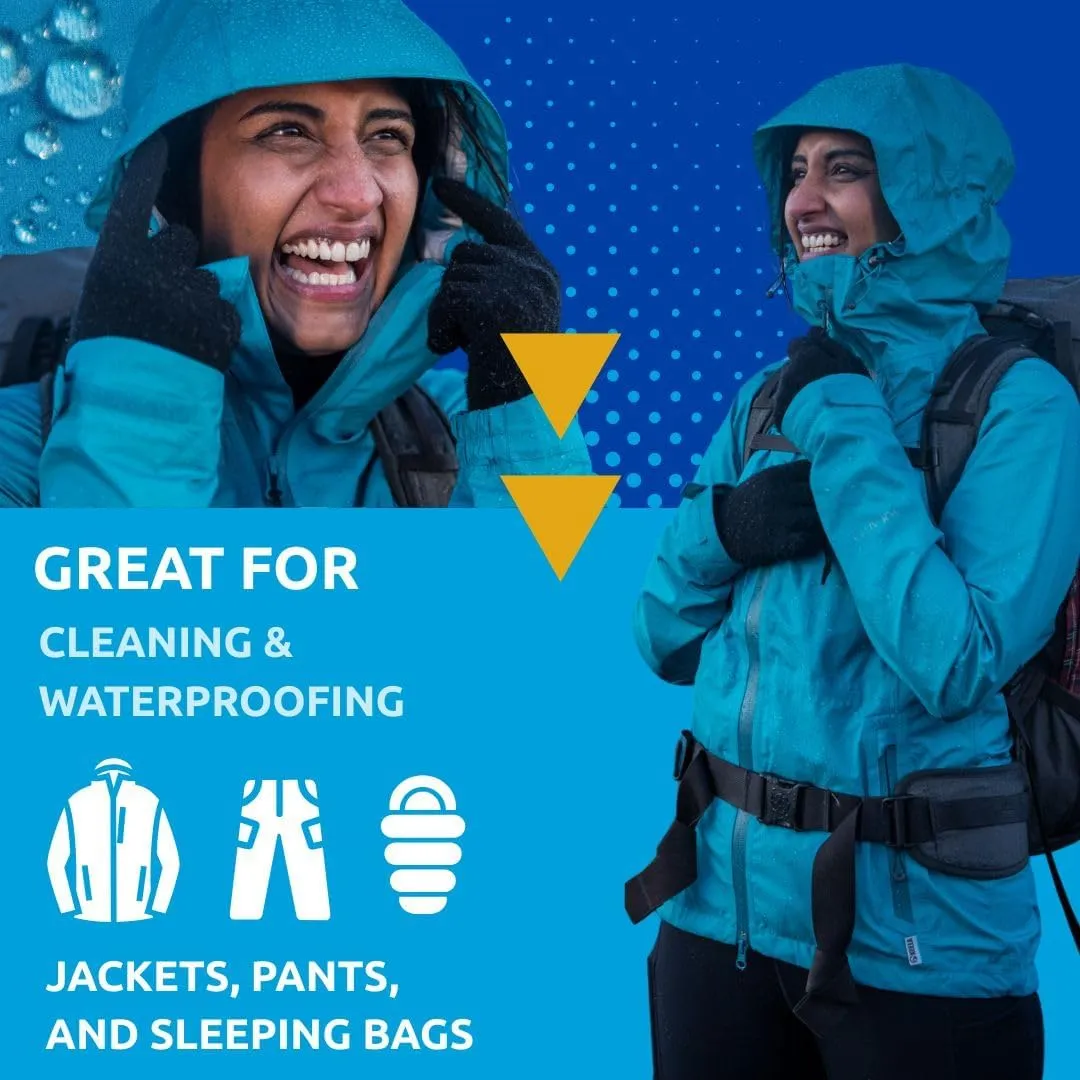 Nikwax Hardshell Cleaning & Waterproofing Duo-Pack