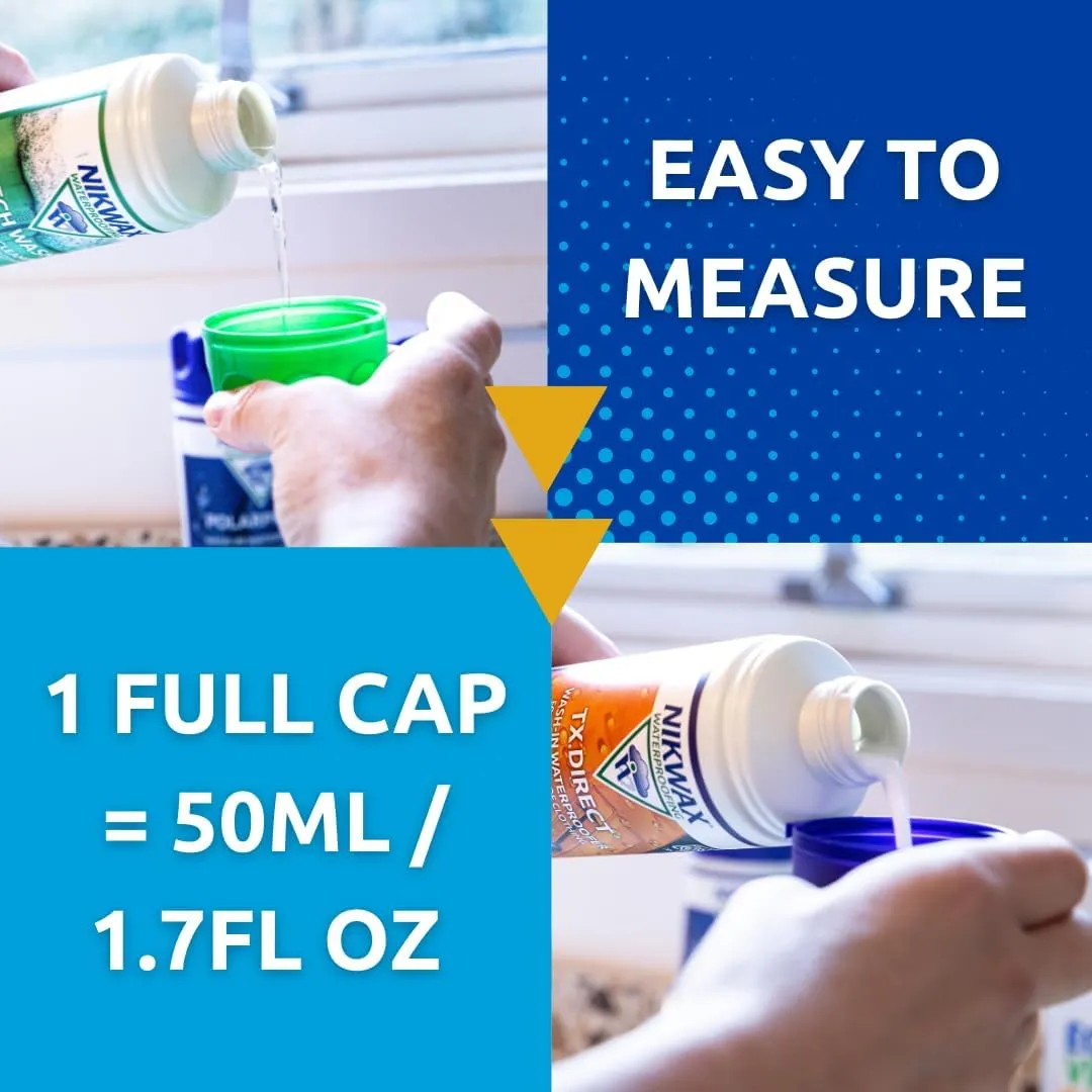 Nikwax Hardshell Cleaning & Waterproofing Duo-Pack
