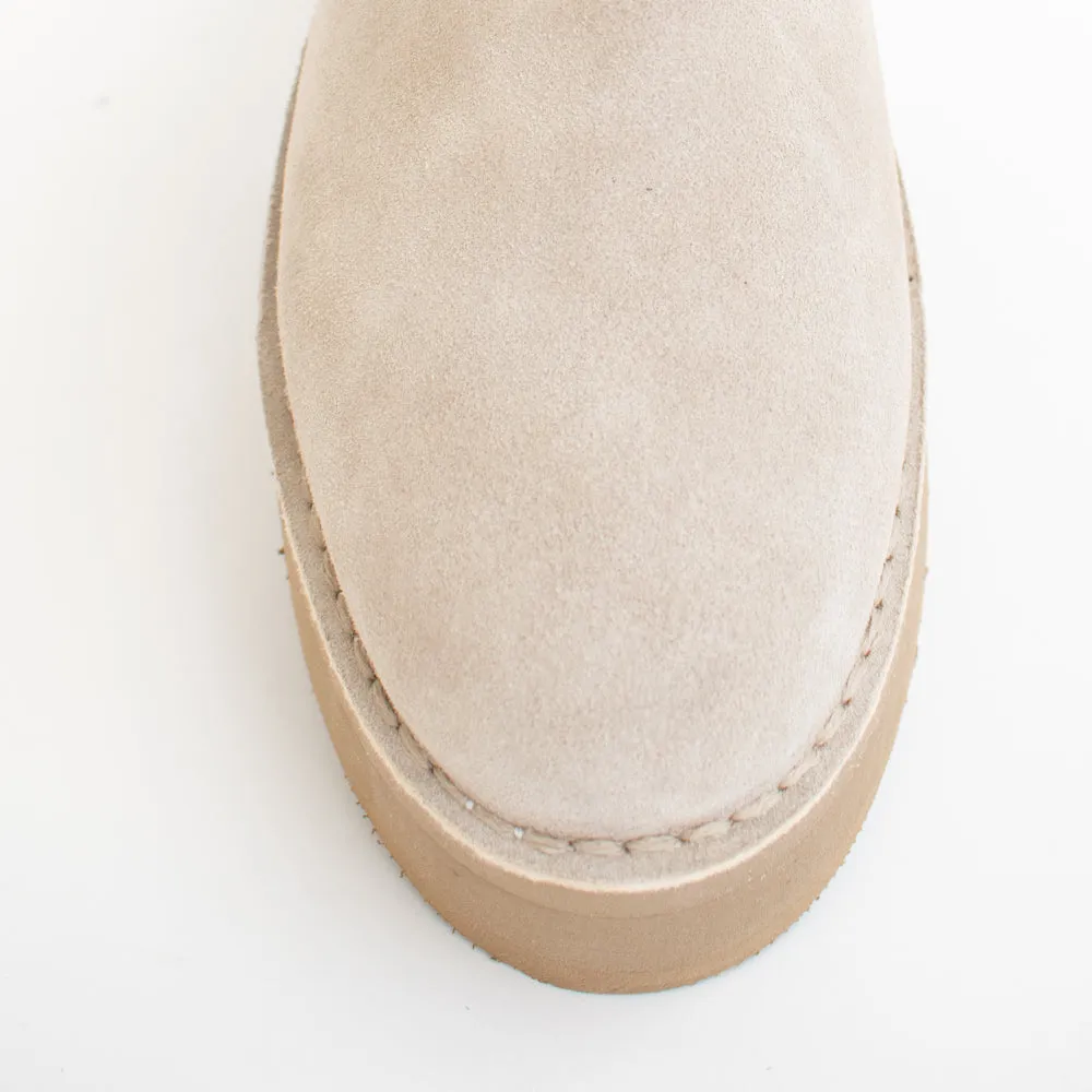 Noor Beige Suede
