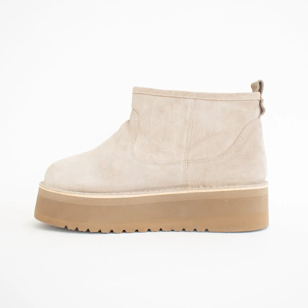 Noor Beige Suede
