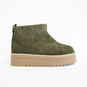 Noor Khaki Suede
