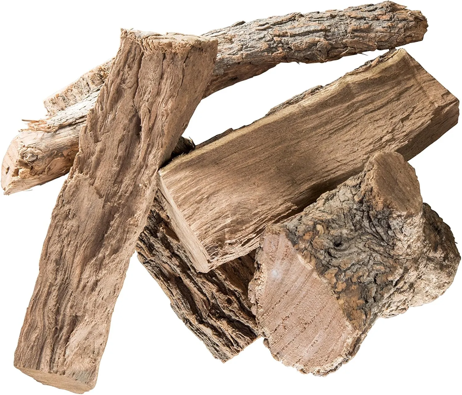 Oklahoma Joe's Mini Log Smoker Chip, 25 lb, Hickory