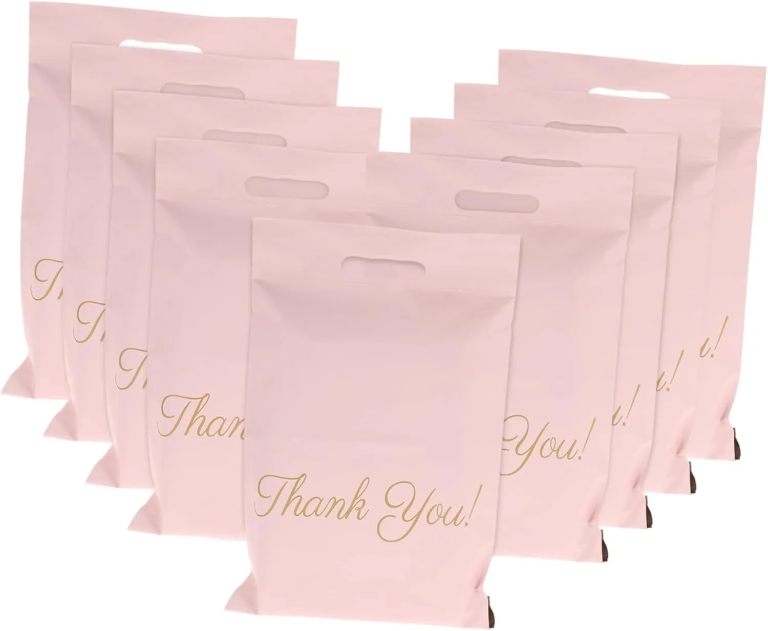 Operitacx Clothing Shipping Envelope 100pcs Bulk Garment Bags Thick Poly Mailer Portable Shipping Bag Waterproof and Leakproof Packing