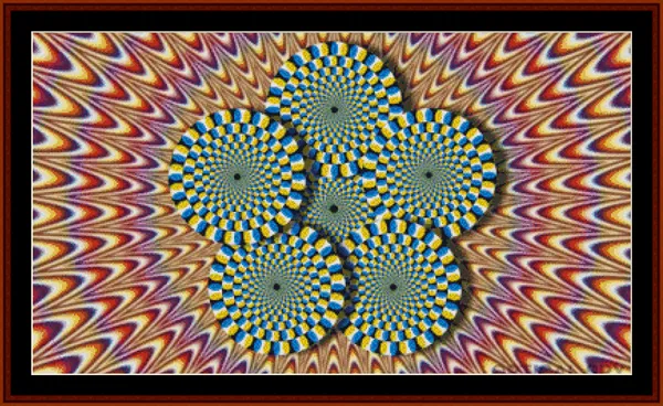Optical Illusion 2 pdf cross stitch pattern