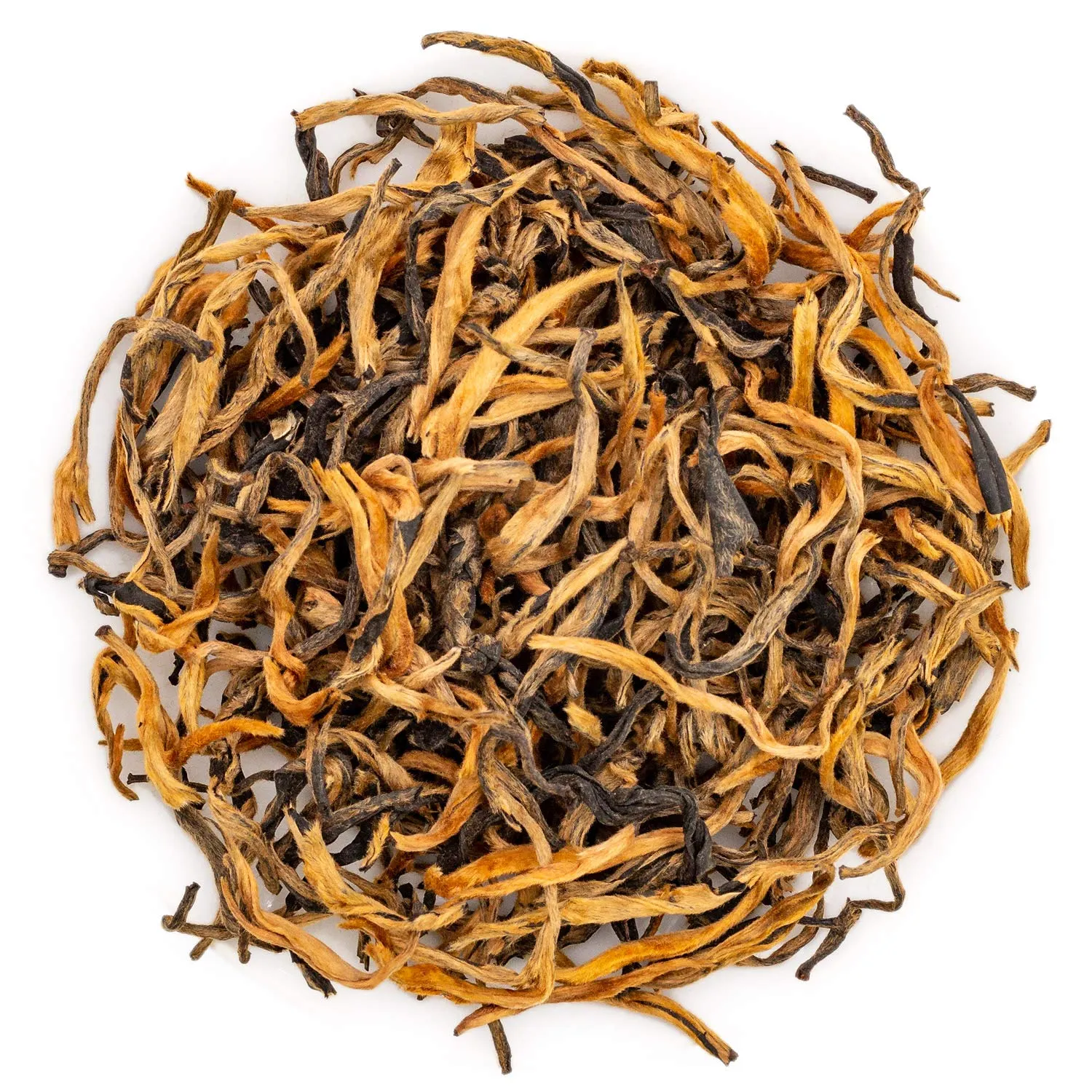 oriarmcha Fengqing Dian Hong Honey Aroma - Black Tea Loose Leaf Yunnan Dianhong - Chinese Imperial Golden Monkey Tea - 225g Ziplock Resealable Bag