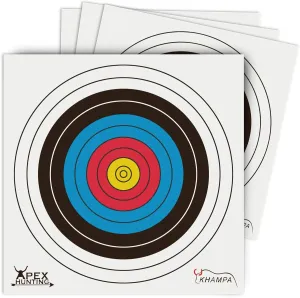 Paper Archery Target for Backyard- Water and Tear Resistant Bow Arrow Targets for Hunting & Archery Targets,Target Practice Accessories
