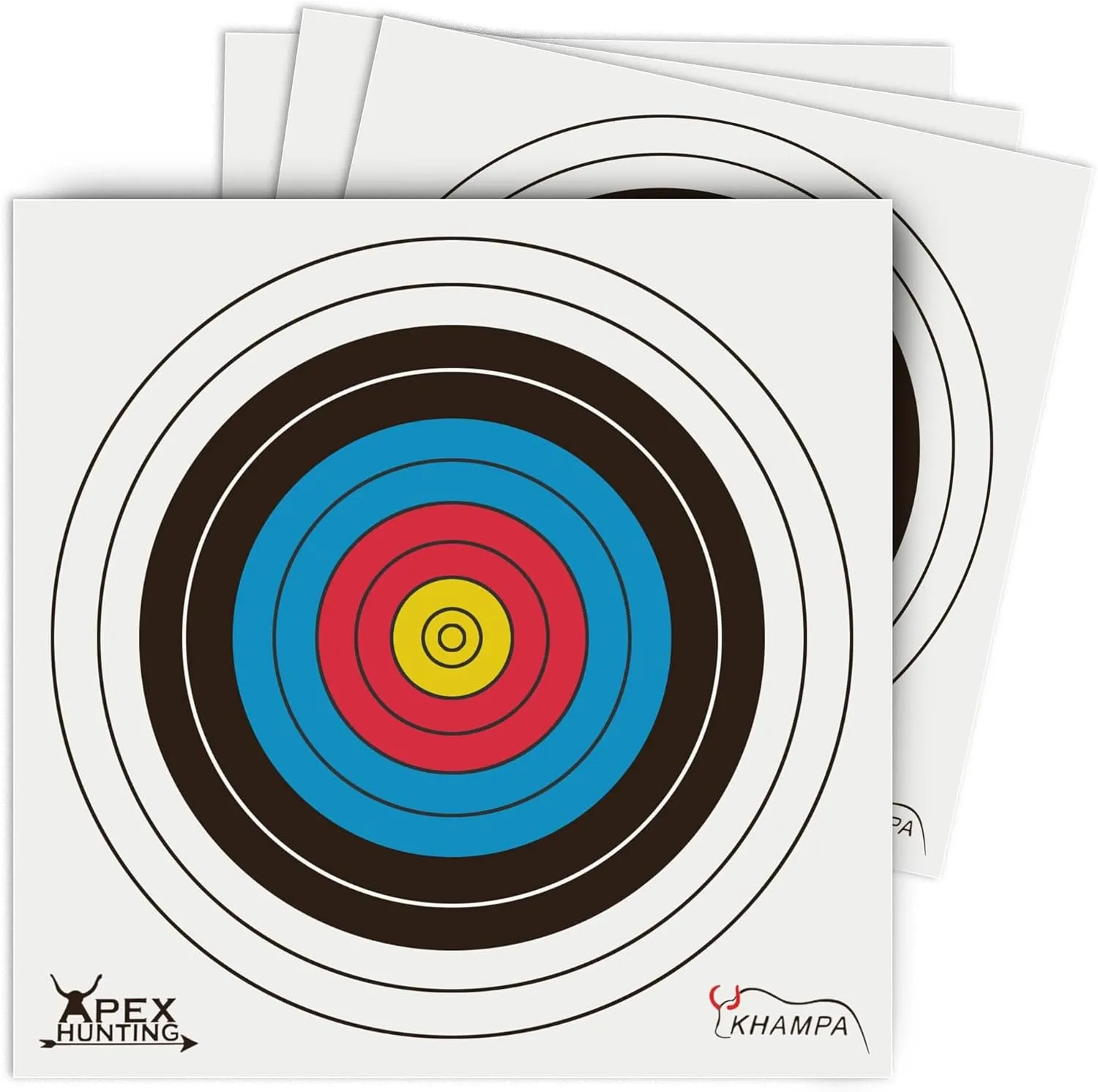 Paper Archery Target for Backyard- Water and Tear Resistant Bow Arrow Targets for Hunting & Archery Targets,Target Practice Accessories