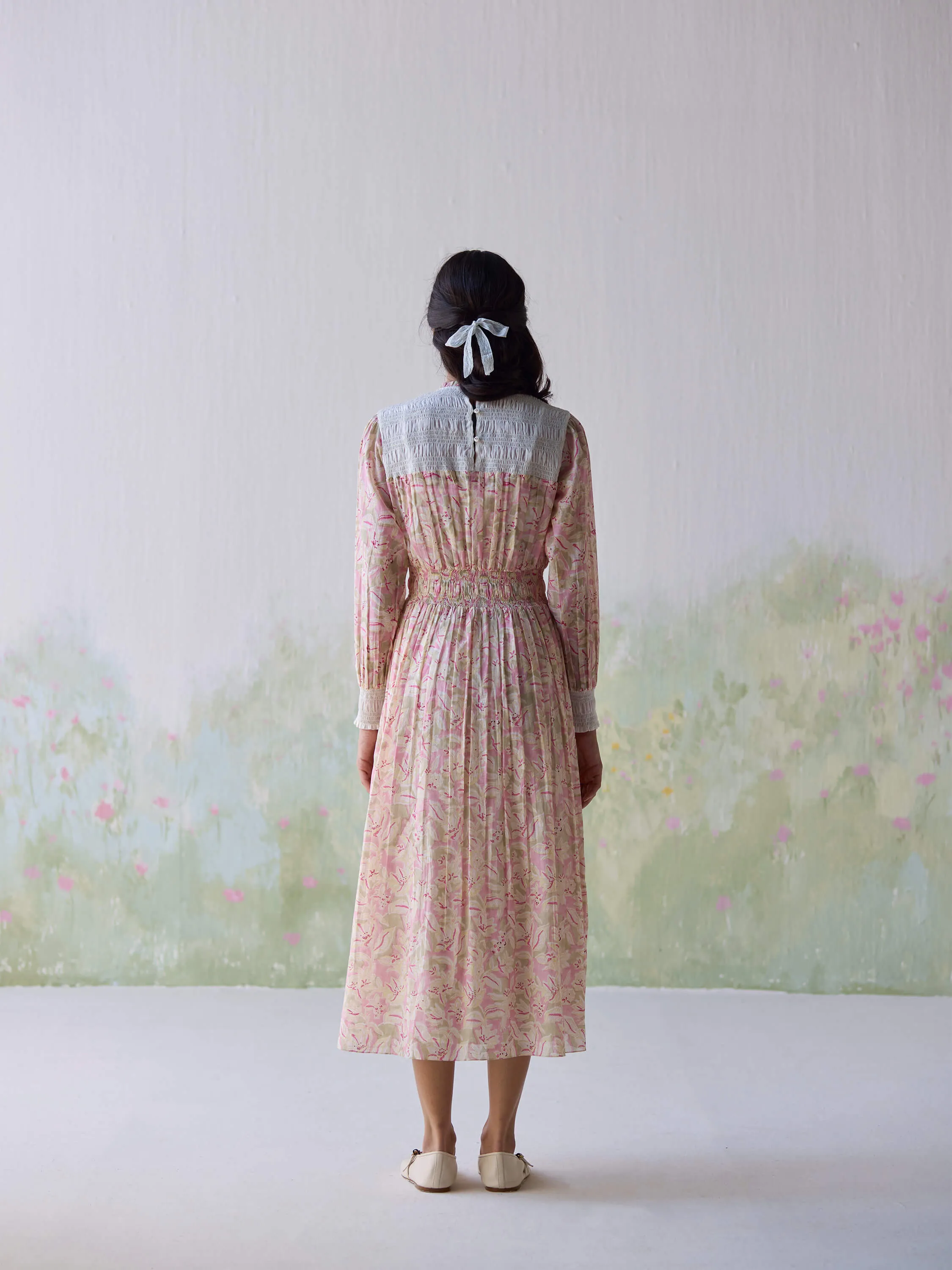 Pastoral Idyll Midi Dress