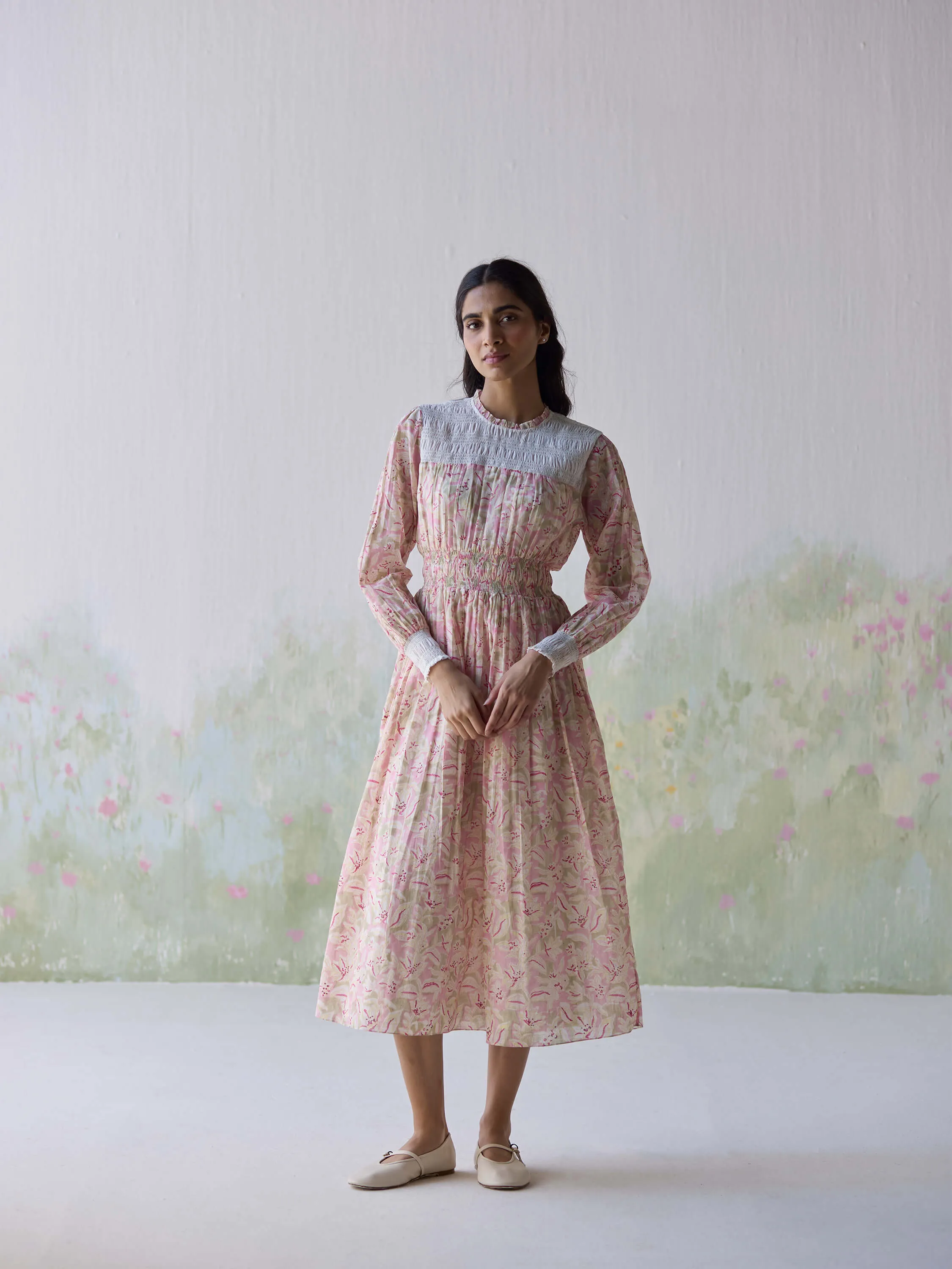 Pastoral Idyll Midi Dress