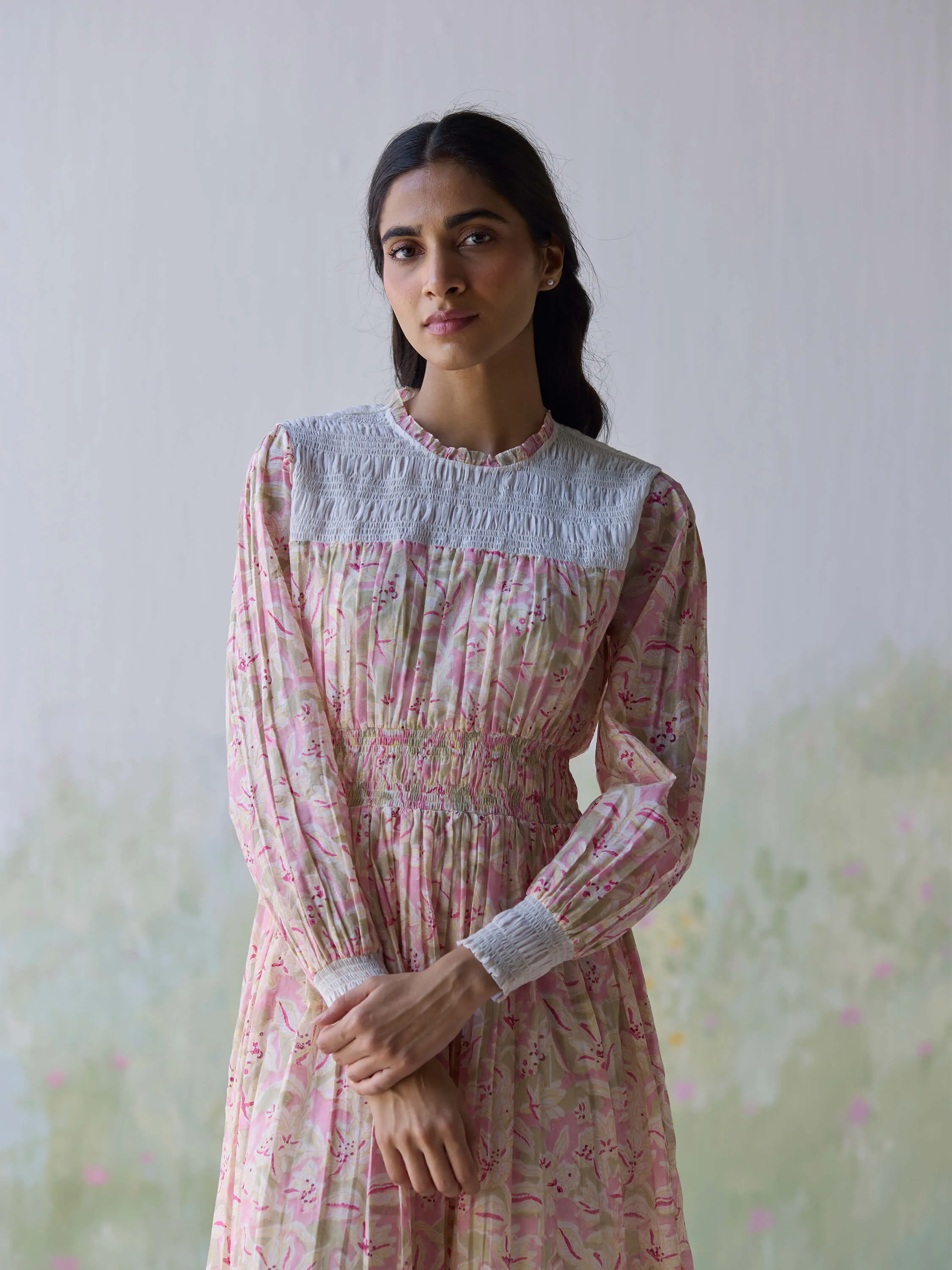 Pastoral Idyll Midi Dress