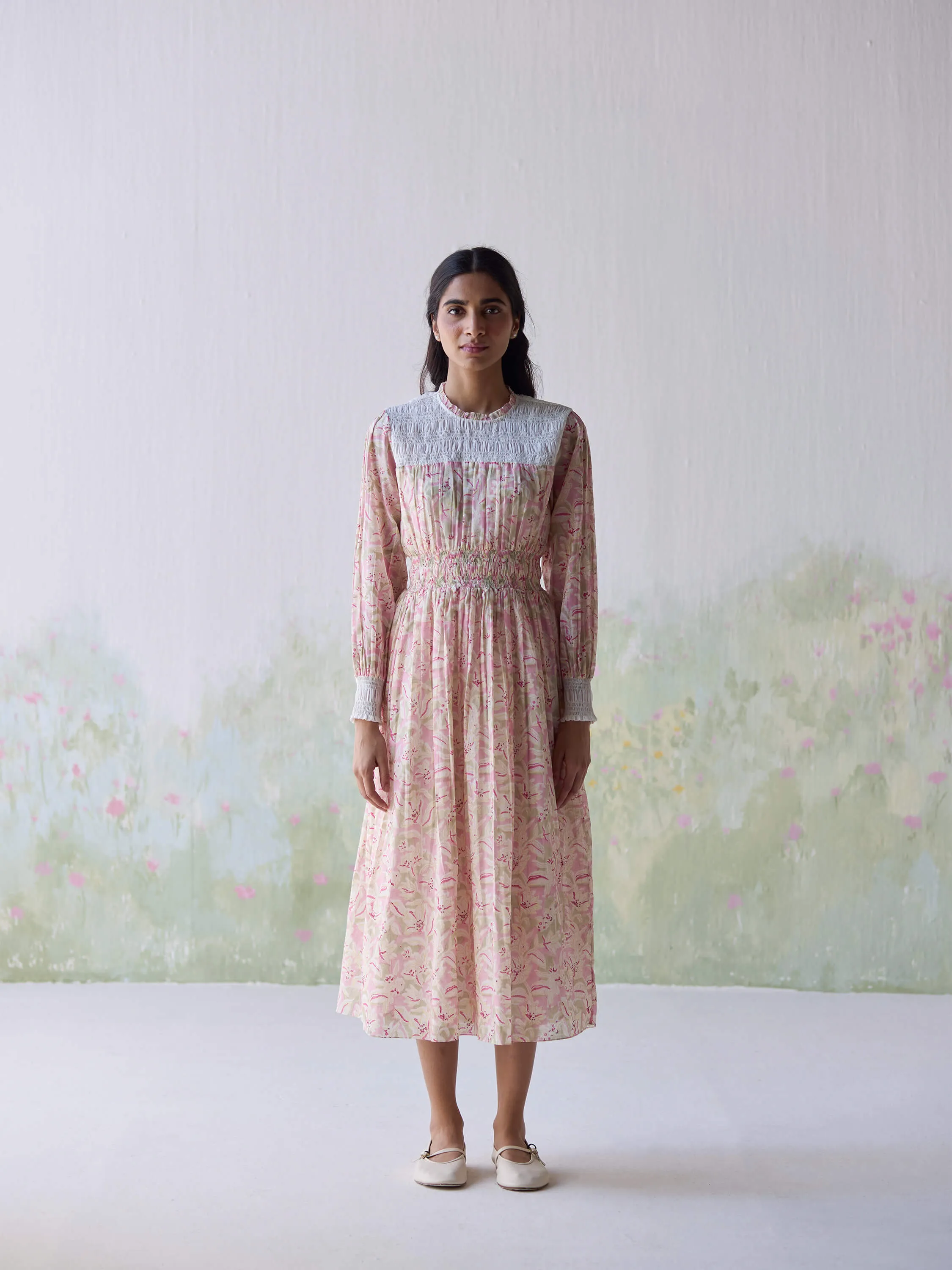 Pastoral Idyll Midi Dress
