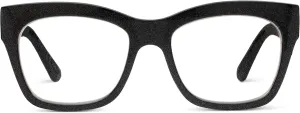 Peepers by PeeperSpecs Oprah's Favorite Women's Shine On Blue Light Blocking Reading Glasses and No Correction Eyewear