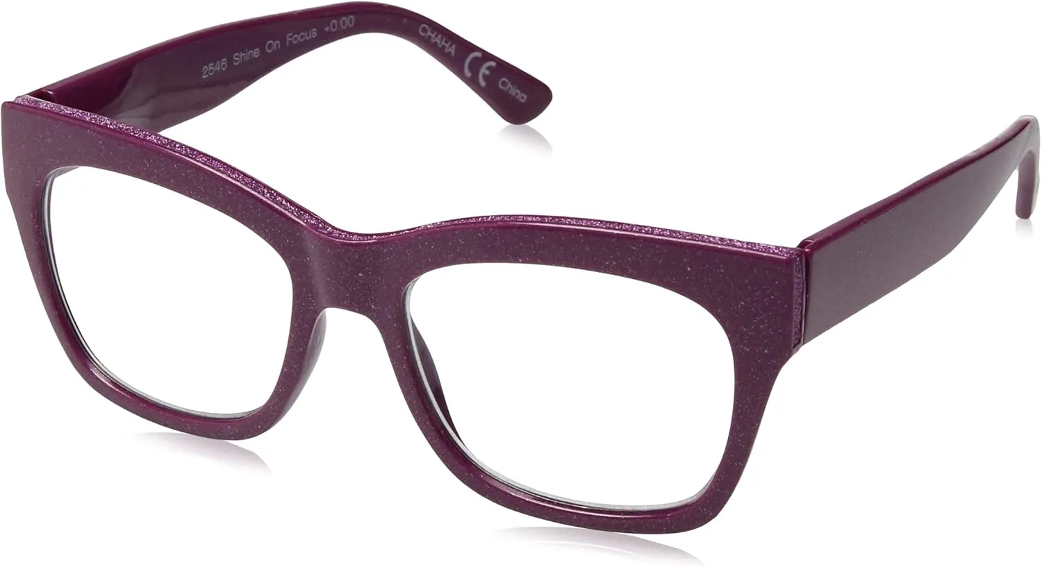 Peepers by PeeperSpecs Oprah's Favorite Women's Shine On Blue Light Blocking Reading Glasses and No Correction Eyewear