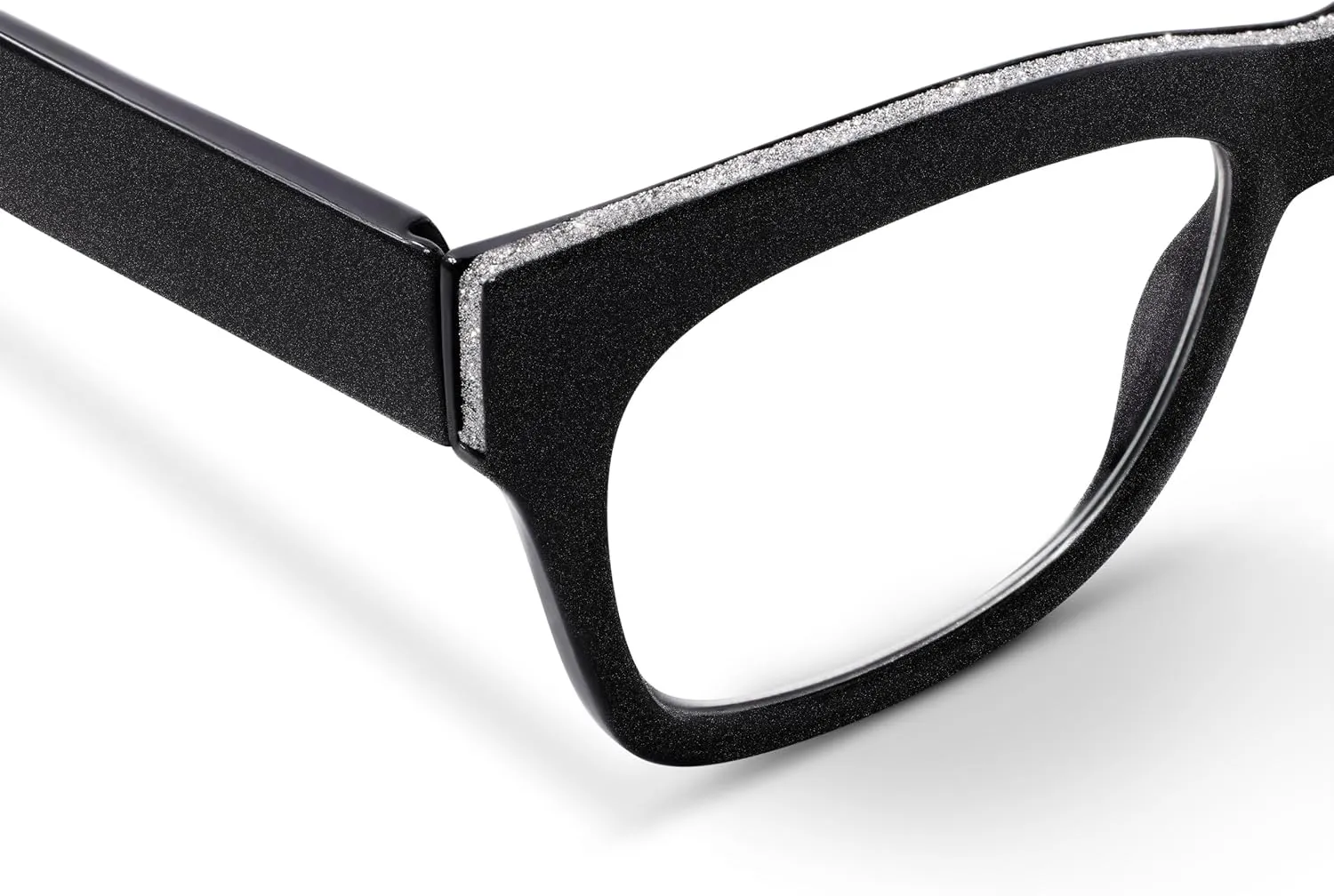 Peepers by PeeperSpecs Oprah's Favorite Women's Shine On Blue Light Blocking Reading Glasses and No Correction Eyewear