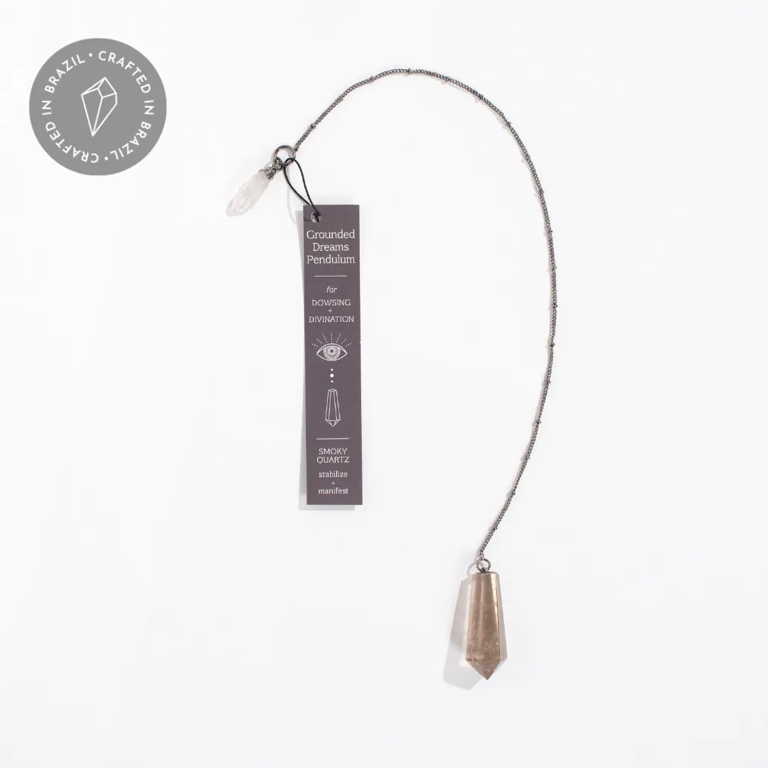 Pendulum 25 - Grounded Dreams Geo Crystal