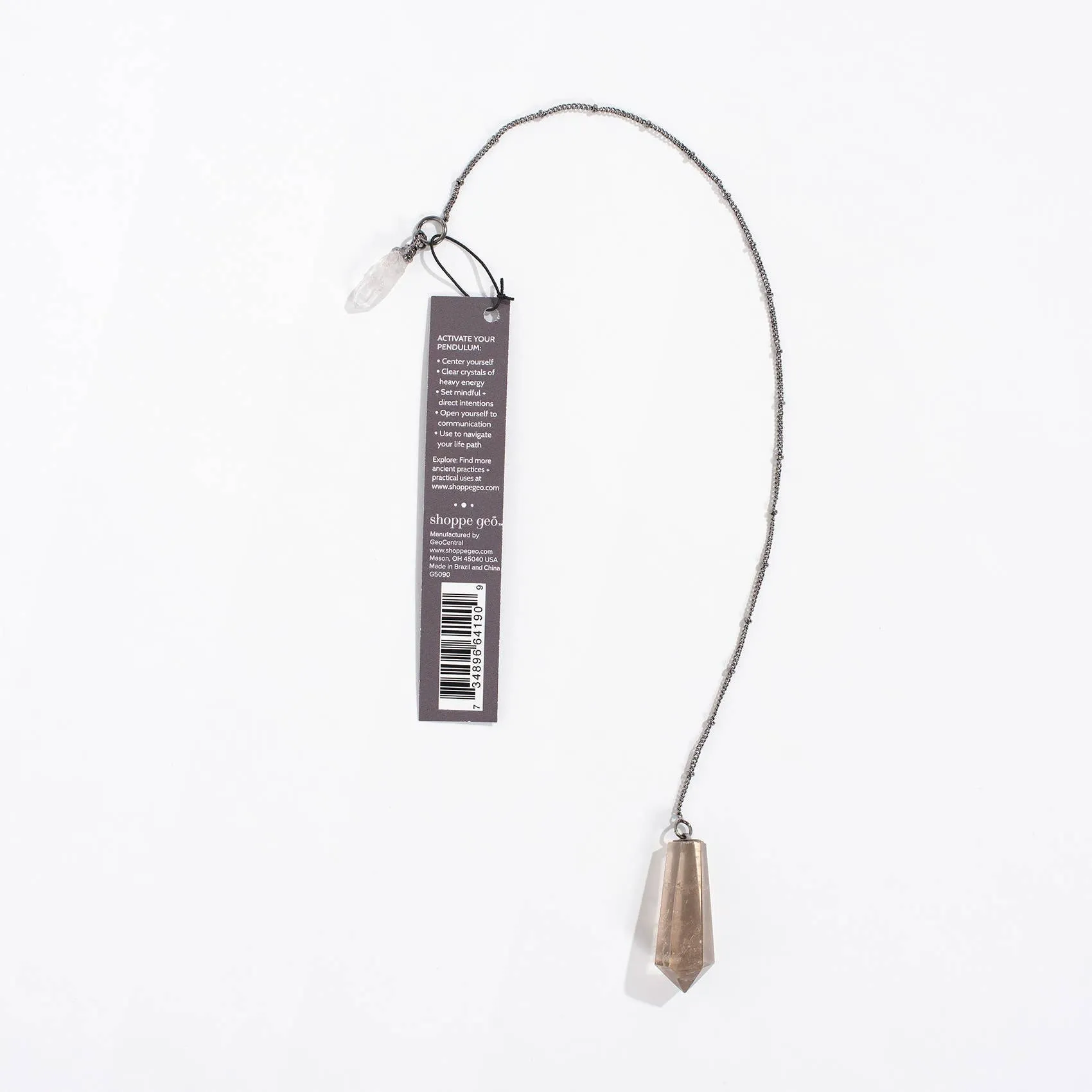 Pendulum 25 - Grounded Dreams Geo Crystal