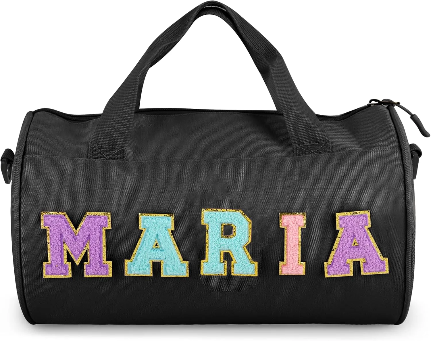 Personalized Ballet Dance Bag for Kids, Cute Duffle Bag for Girls, Adorable Toddler Bag for Travel Gift, Cheerleading Gym Bag, Custom Overnight Weekender Bag for Christmas,Stitch Name Duffle Bag