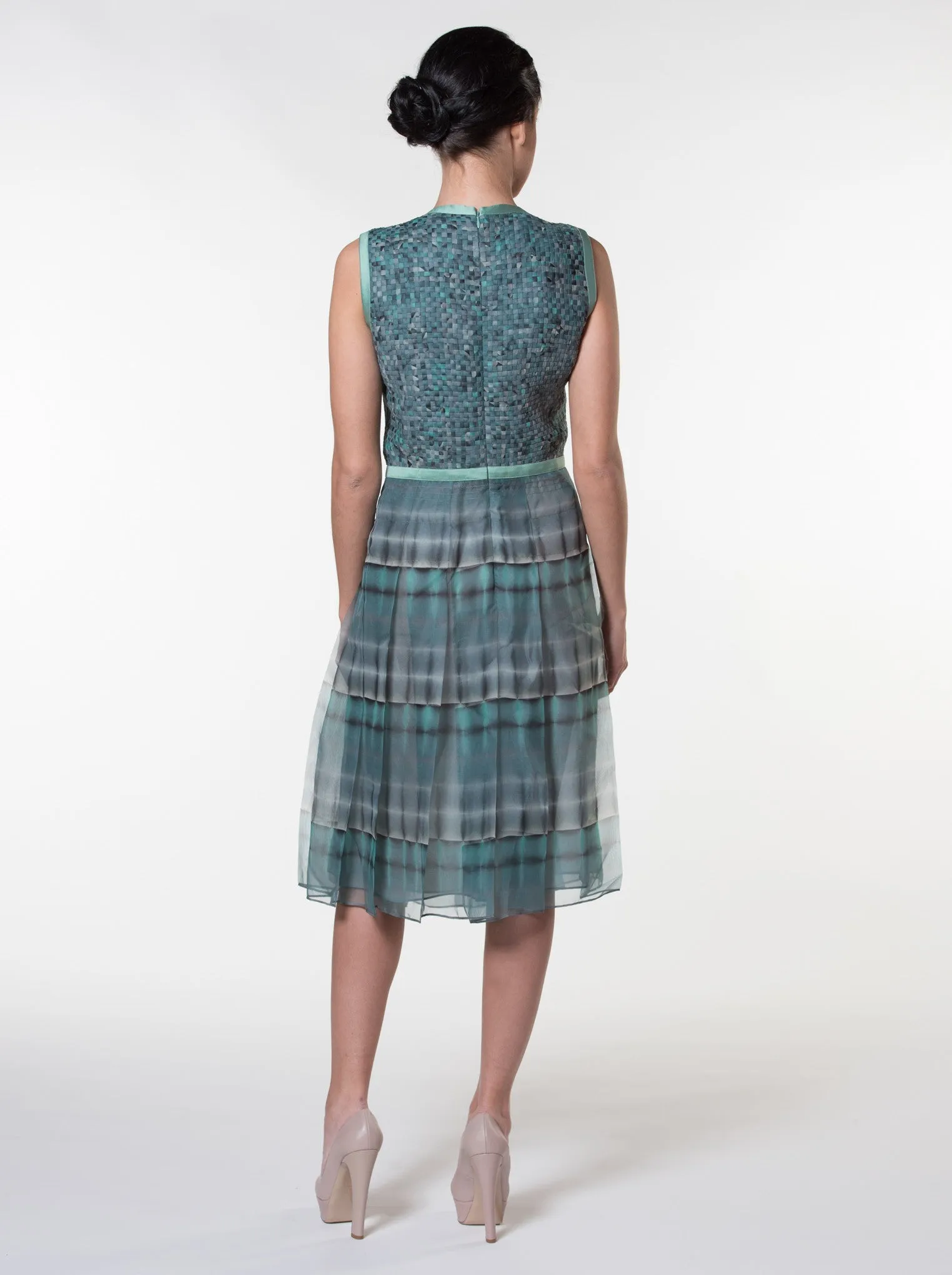 Printed Charleston Dress