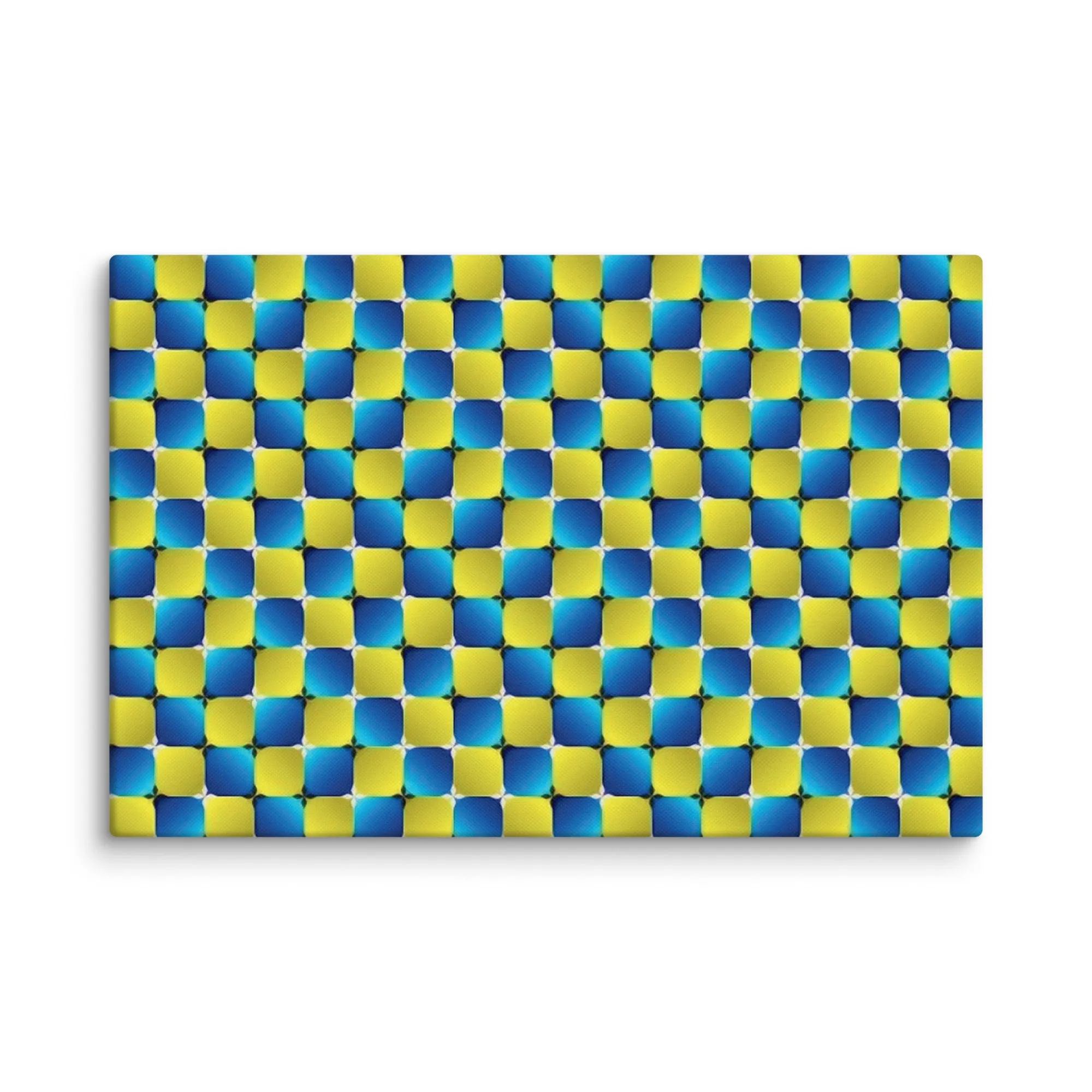 Psychedelic Optical Illusion Canva Art