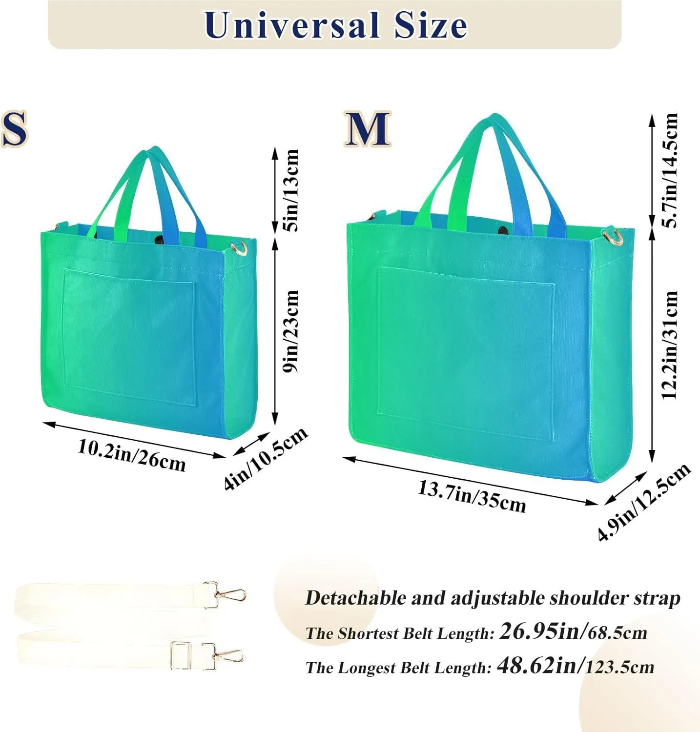 Purple Gradient Tote Purse Women, Corduroy Totes Bags for Women College Tote Bag Small Bag