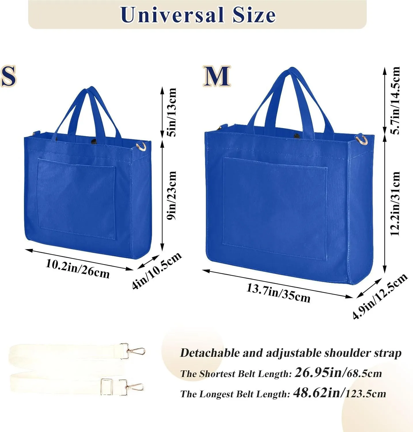Purple Gradient Tote Purse Women, Corduroy Totes Bags for Women College Tote Bag Small Bag