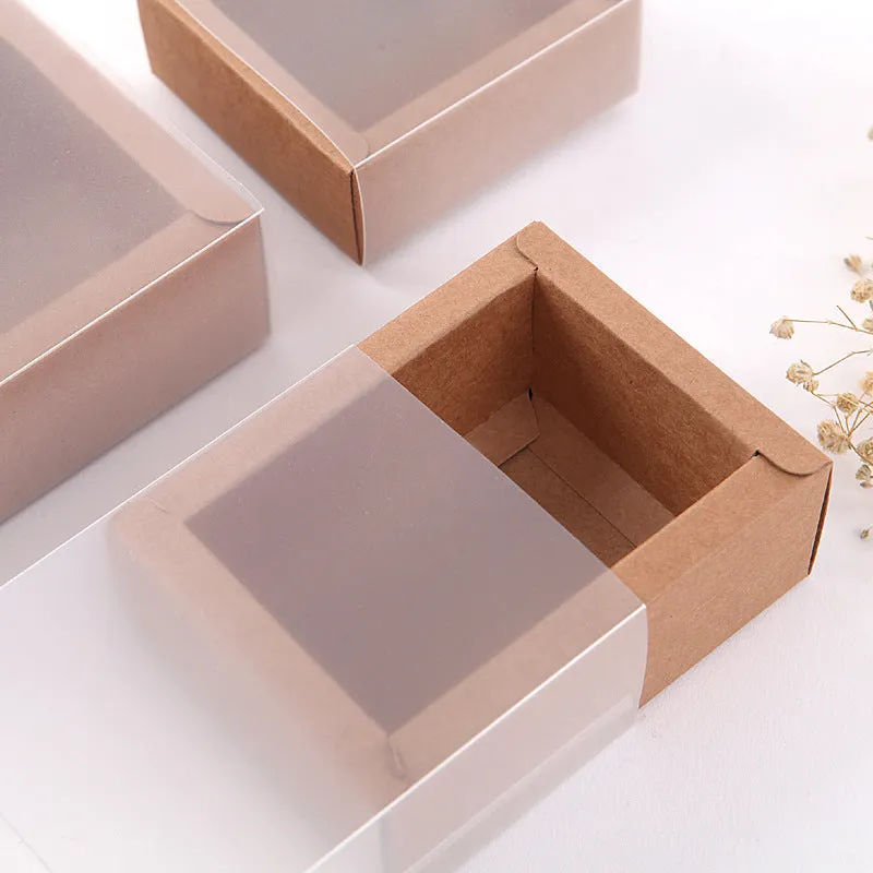 PVC frosted packing box