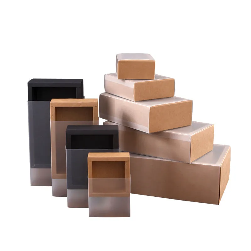 PVC frosted packing box