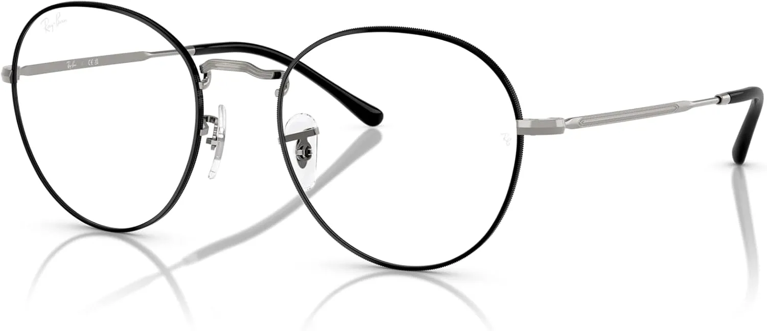 Ray-Ban Rx3582v David Round Prescription Eyeglass Frames